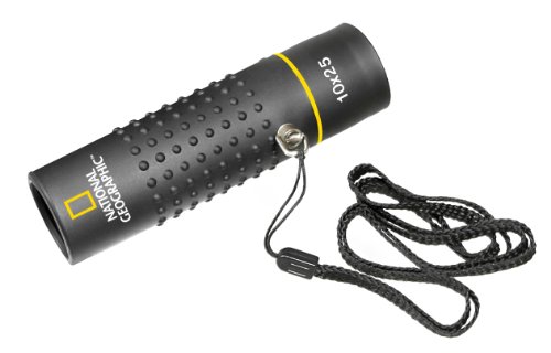 National Geographic Binocoli 9077000 monoculare 10x25 nero ottica rivestita