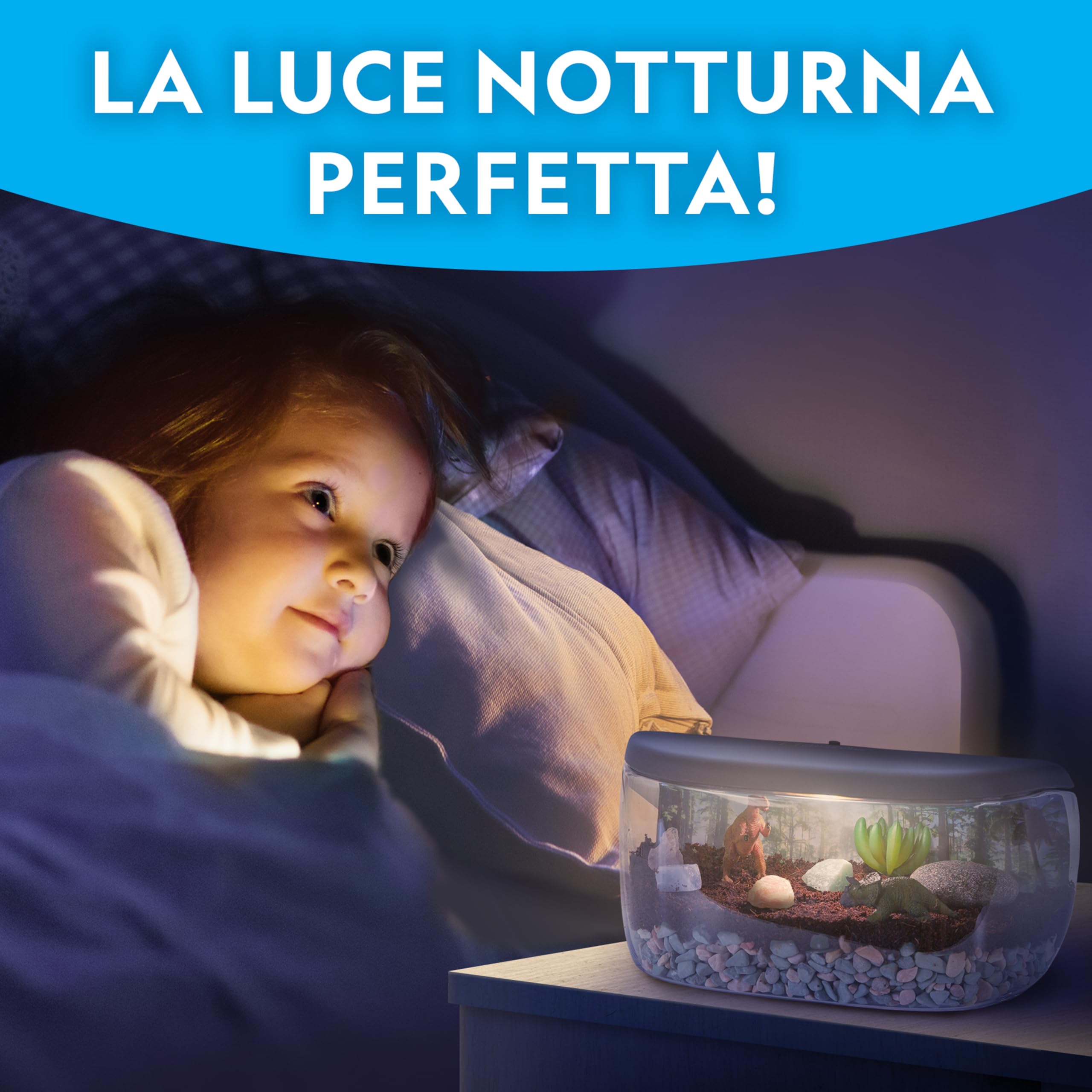 National Geographic Kit scientifici e di scoperta Terrario con dinosauri e piante vere