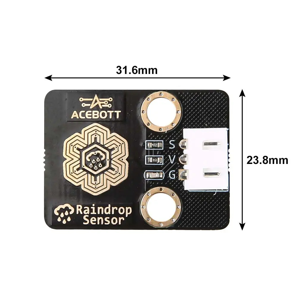 ACEBOTT Sensors QB069 Raindrop Sensor sensore pioggia analogico