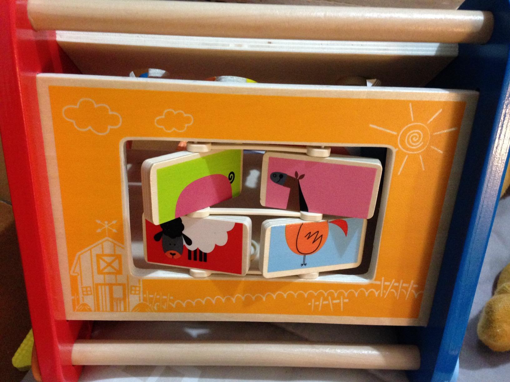 Hape E0434 triangolo multiattività portatile 5 in 1