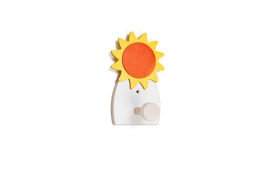 Il Pianeta delle idee Arredare Fiori Appendiabiti in pioppo 18x10 cm