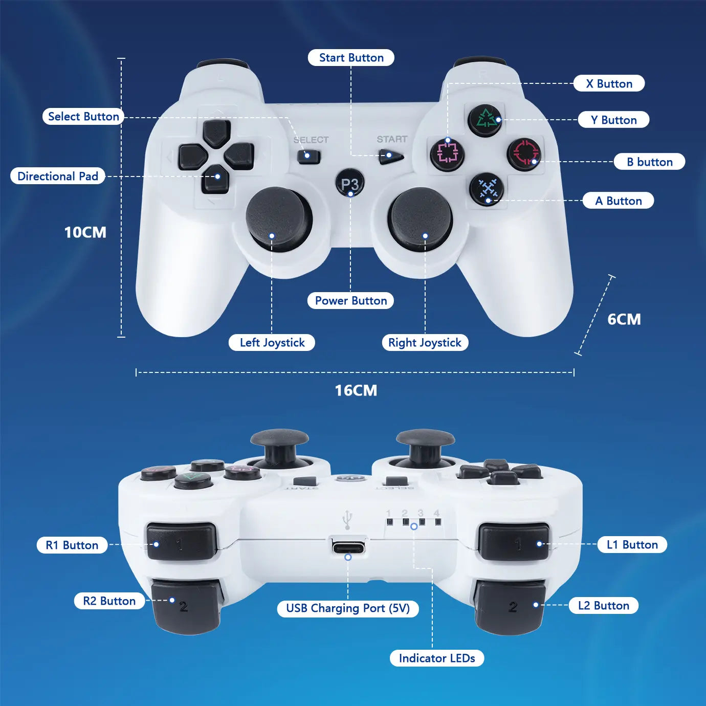 ACEBOTT Expansion Pack Series QD010 Wireless Controller controller Bluetooth