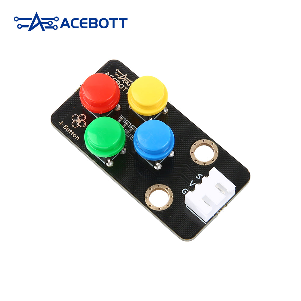 ACEBOTT Electronic Modules QB100 4-Button Module modulo 4 pulsanti analogico