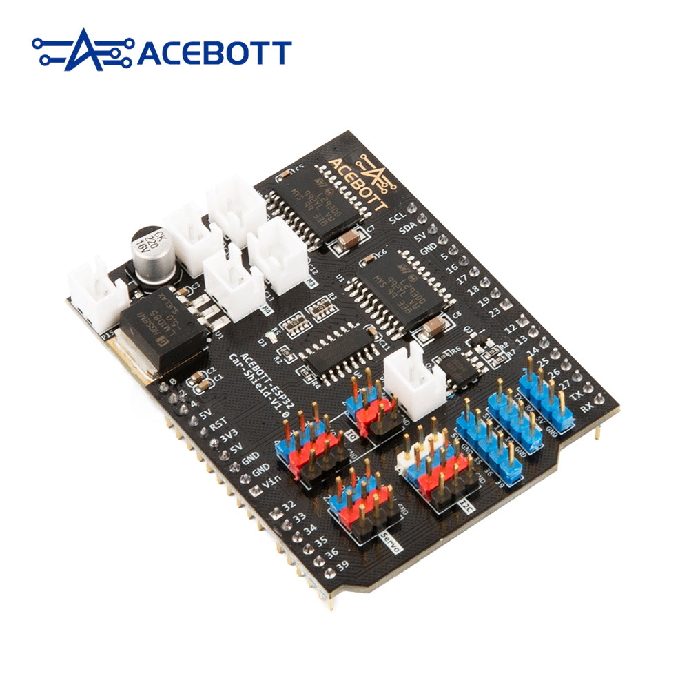 ACEBOTT Controller Boards & Shields QA052 ESP32 Car Shield V2.0