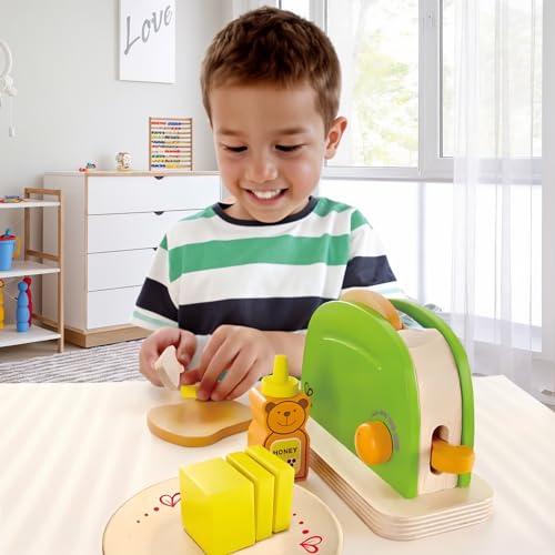 Hape Cucina e accessori E3105 Tostapane giocattolo in legno
