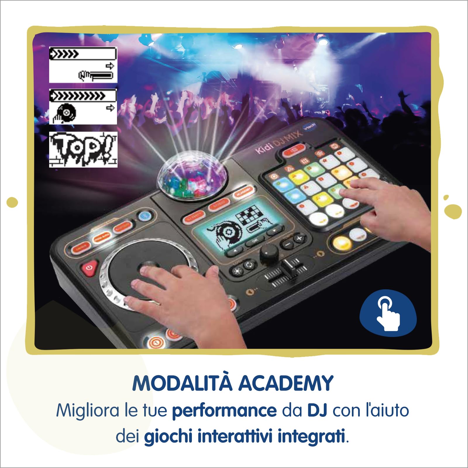 VTech Kidi DJ Mix console DJ per bambini con microfono