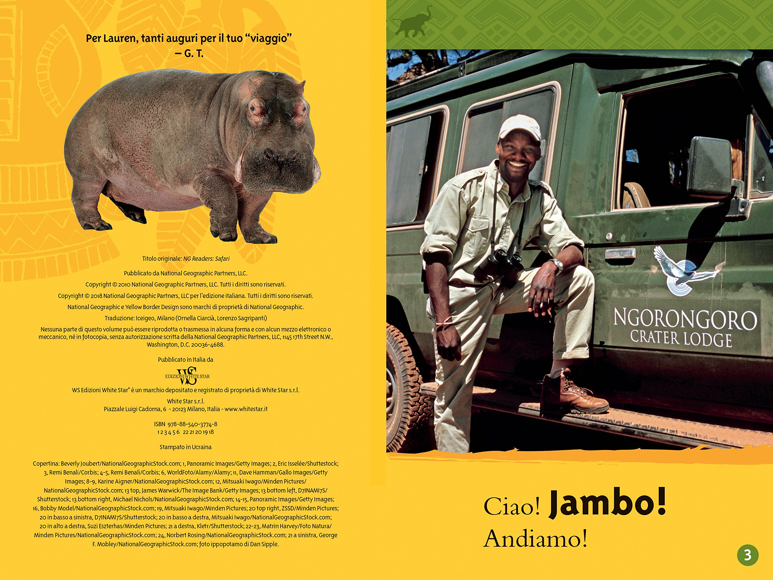 National Geographic Kids – Libri Nella savana. Primi passi libro edizione a colori