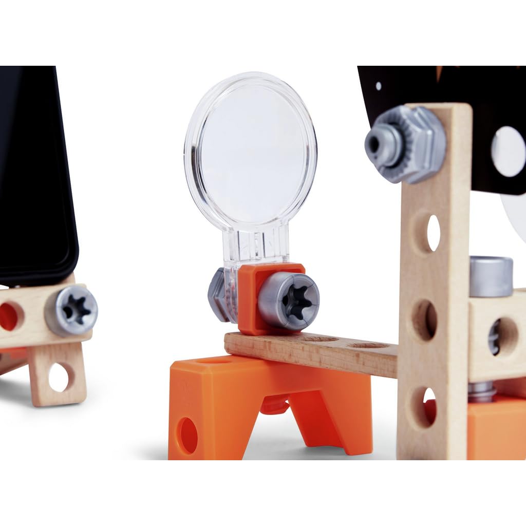 Hape Junior Inventor Laboratorio di Scienze Ottiche, kit 8 esperimenti