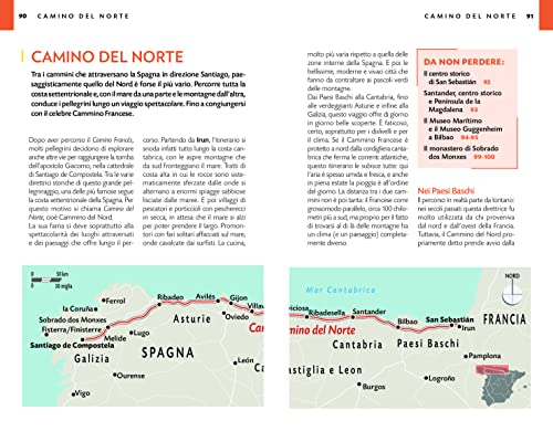 National Geographic Le Guide Traveler I cammini di Santiago guida completa con mappa