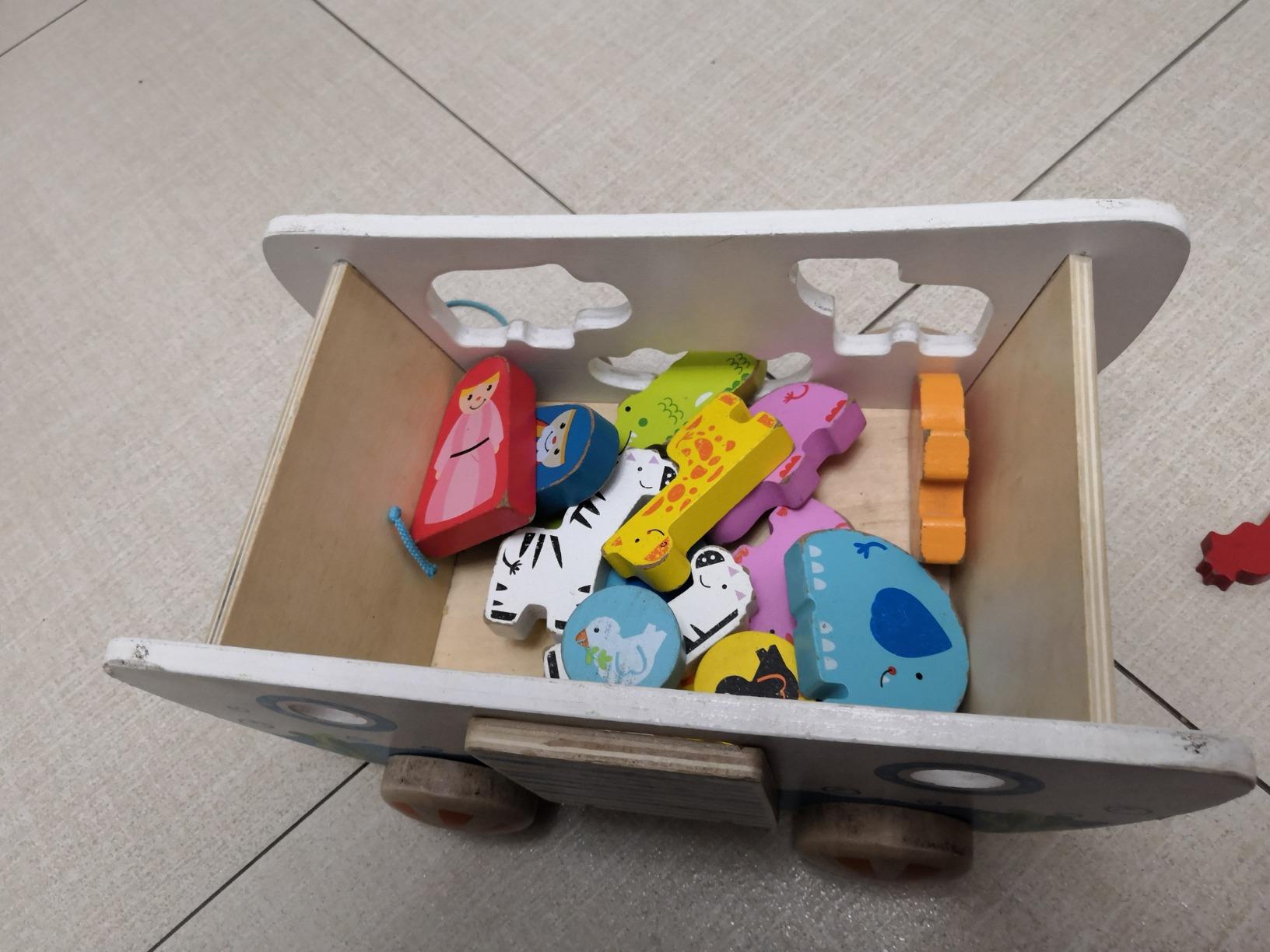 Hape Giocattoli educativi Arca di Noè gioco in legno forme