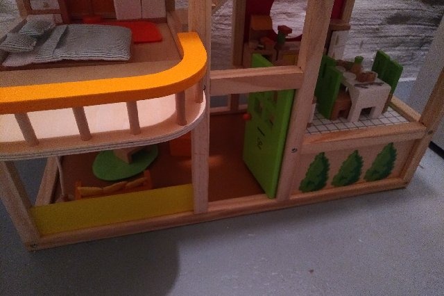 Hape Case delle bambole e accessori E3401 Casa 4 Stagioni casa delle bambole in legno