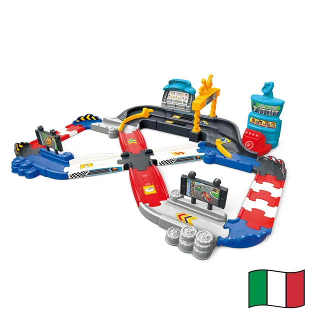 VTech Vroom Vroom Go Sfide su Pista circuito interattivo con Roberto
