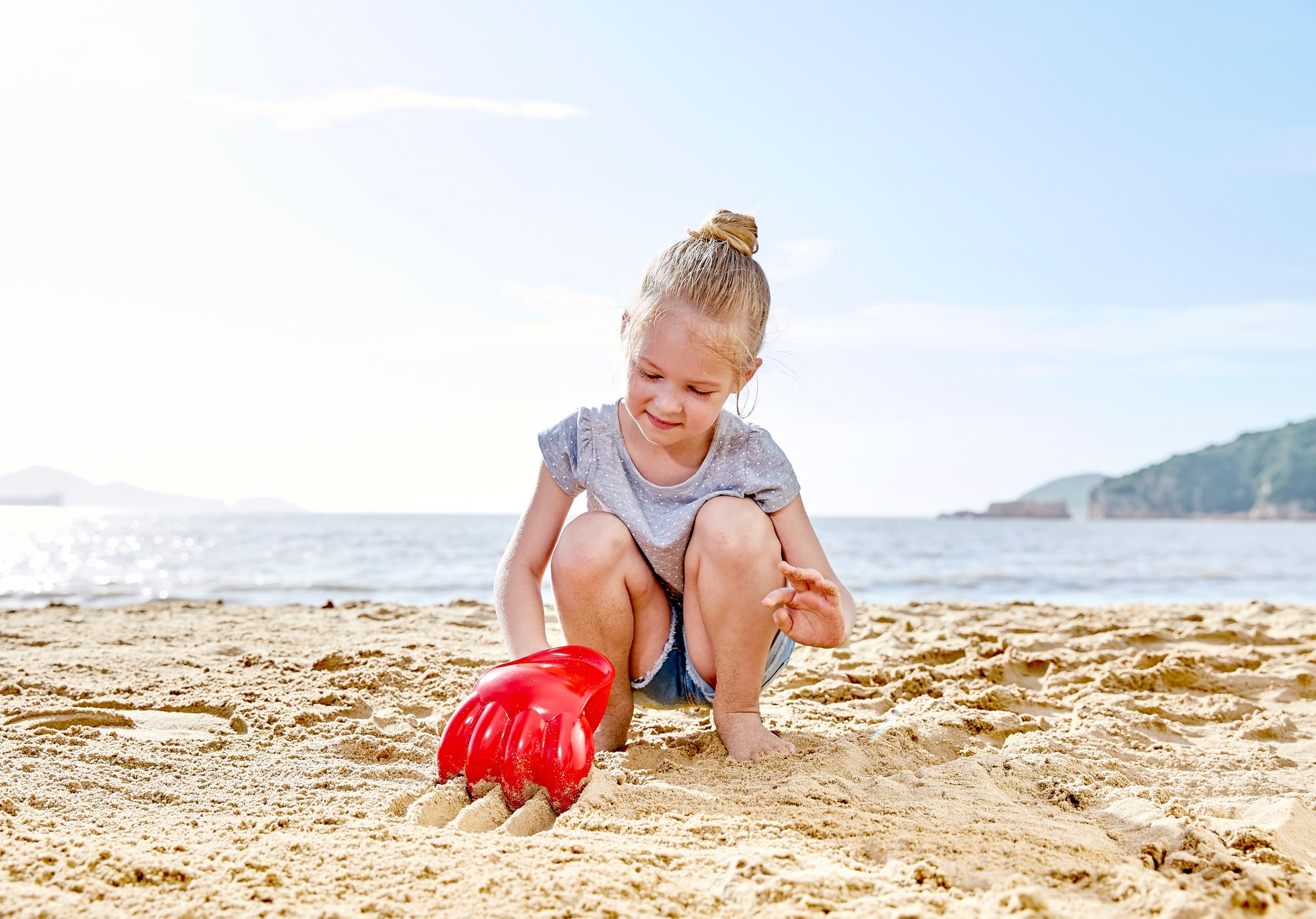 Hape Giochi da spiaggia e4051 Power di Artiglio rosso