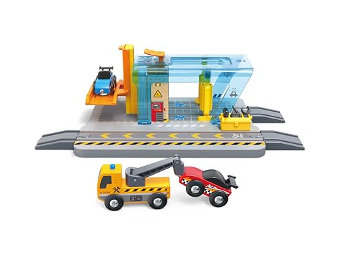 Hape Giochi di ruolo Stazione autolavaggio e Officina giocattolo