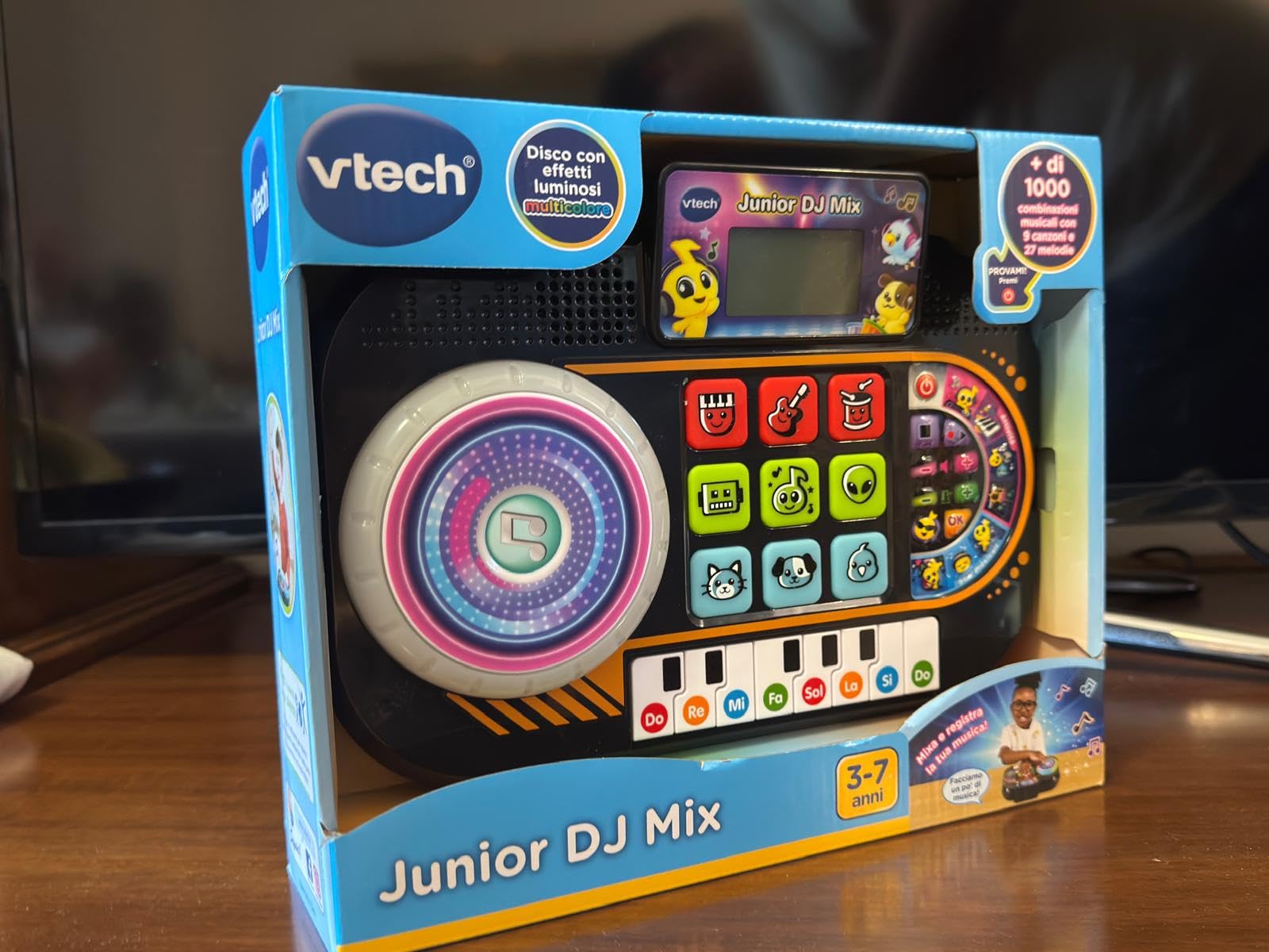 VTech Giocattoli 3-6 anni Junior DJ Mix Console DJ per bambini 3-7 anni