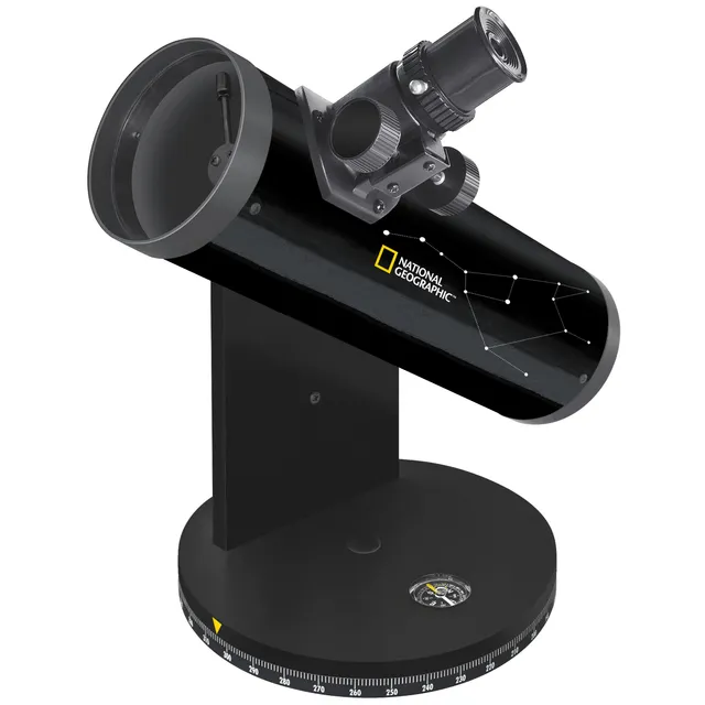 National Geographic Telescopi 76/350 telescopio compatto con filtro lunare