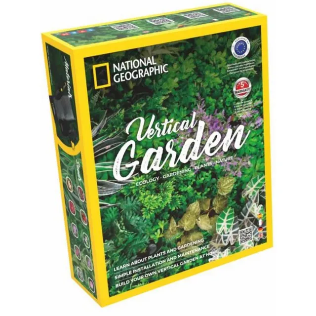 National Geographic Vertical Garden kit giardino verticale da interno