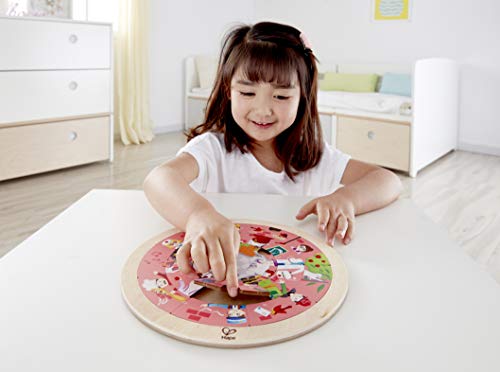 Hape E1624 Carousel Jigsaw Puzzle puzzle in legno double face 20 pezzi