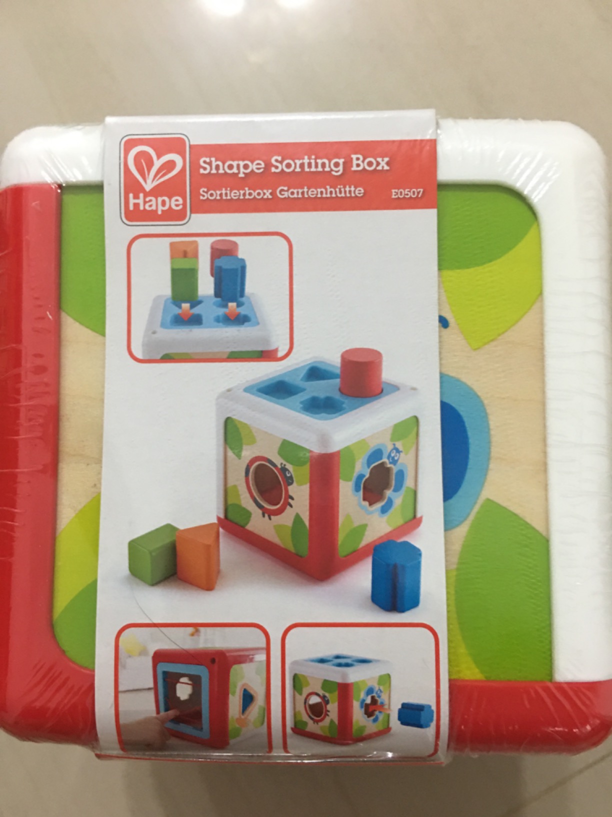 Hape Shape Sorting Box selezionatore di forme