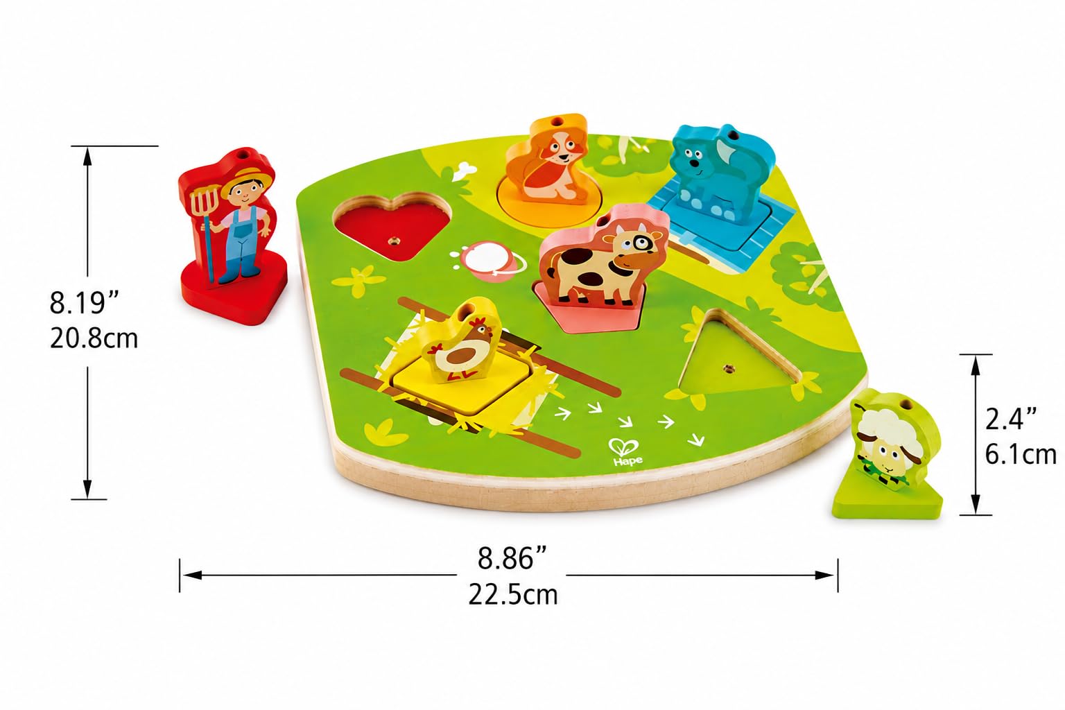 HAPE Puzzle E1614 gioco in legno per bambini