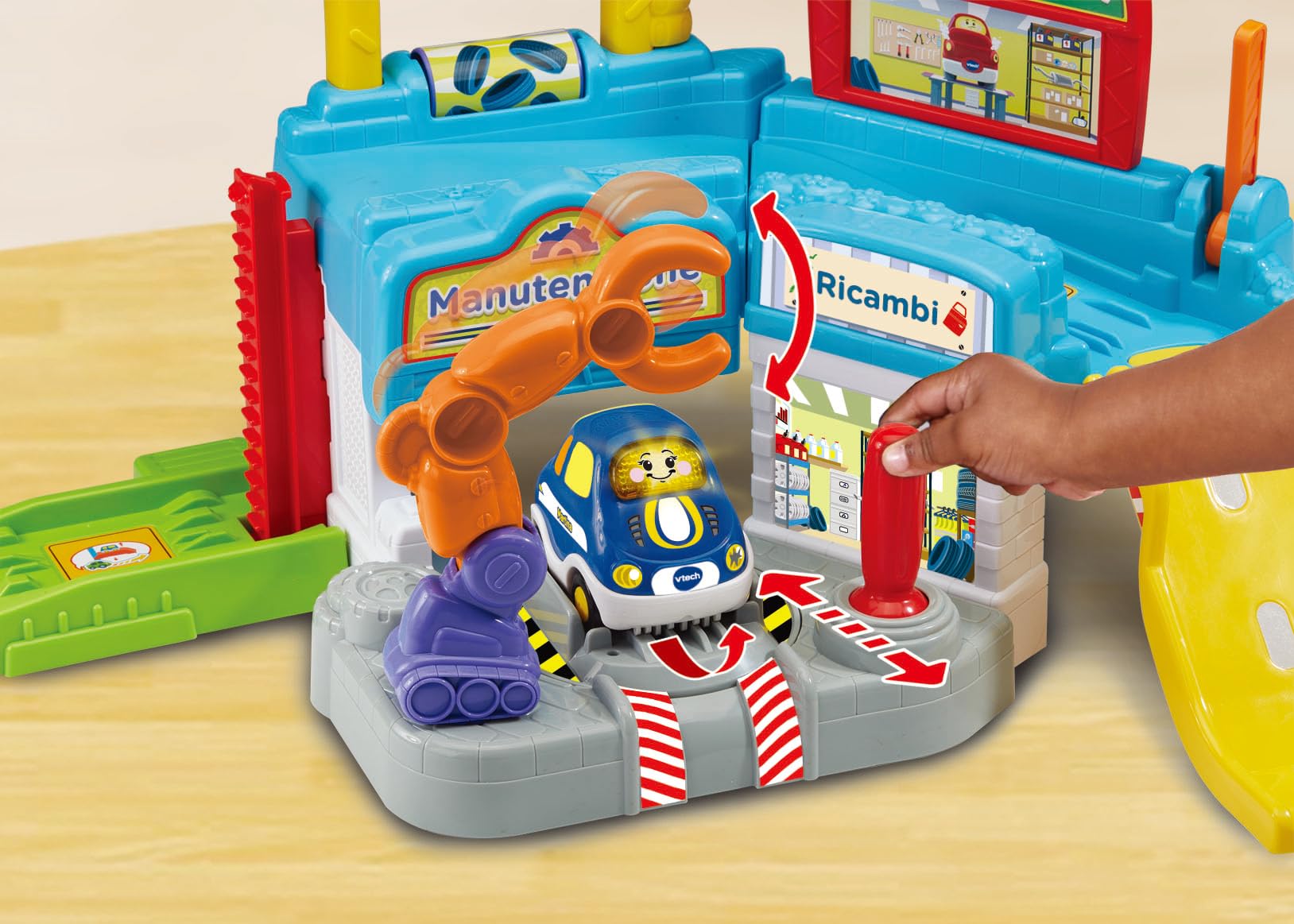 VTech Vroom Vroom Go Autofficina di Riparazioni pista garage