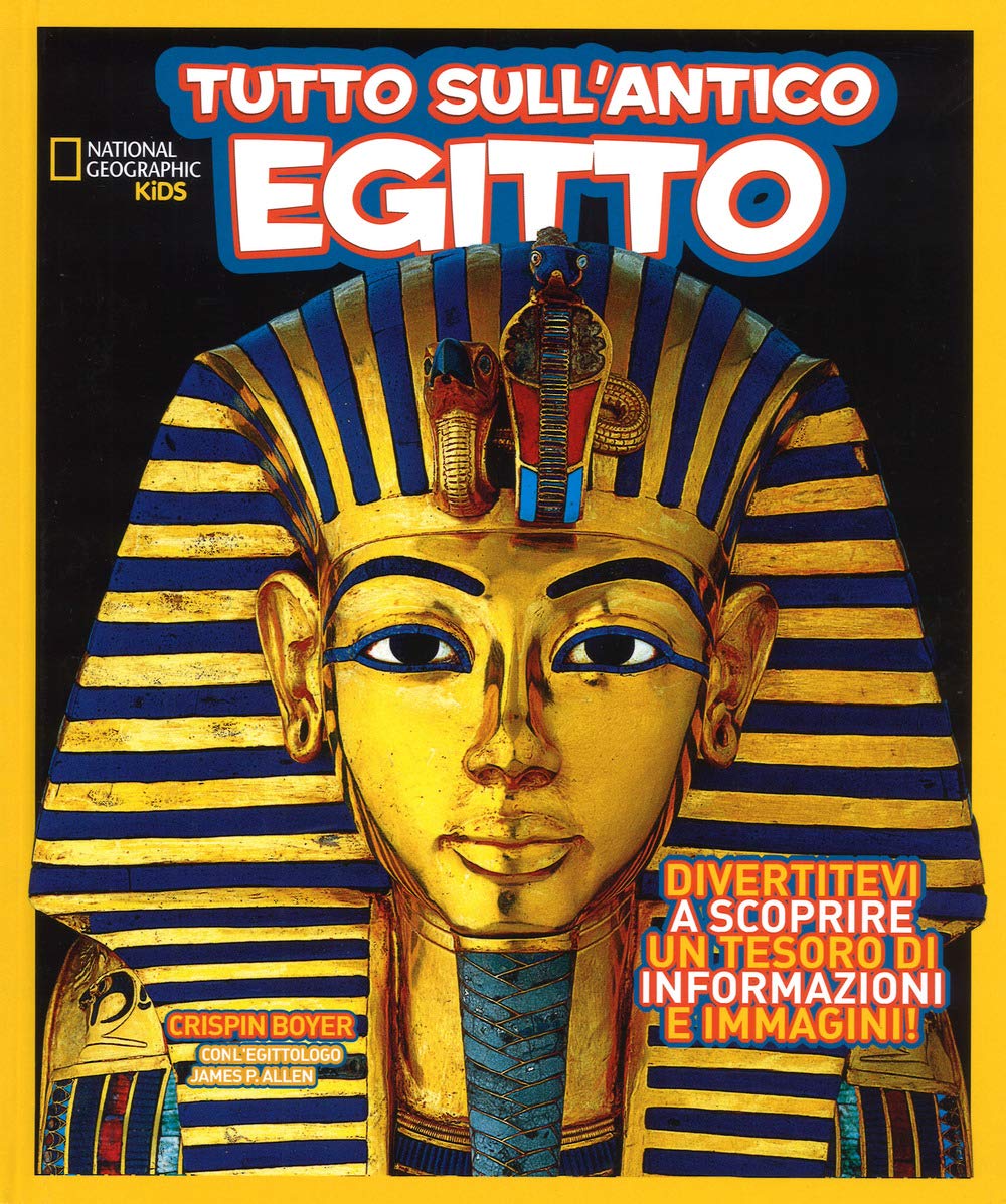 National Geographic Kids – Libri Tutto sull'antico Egitto libro a colori