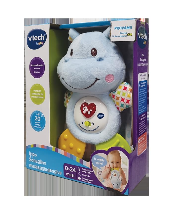 VTech Ippo sonaglio massaggia gengive musicale 0-24 mesi
