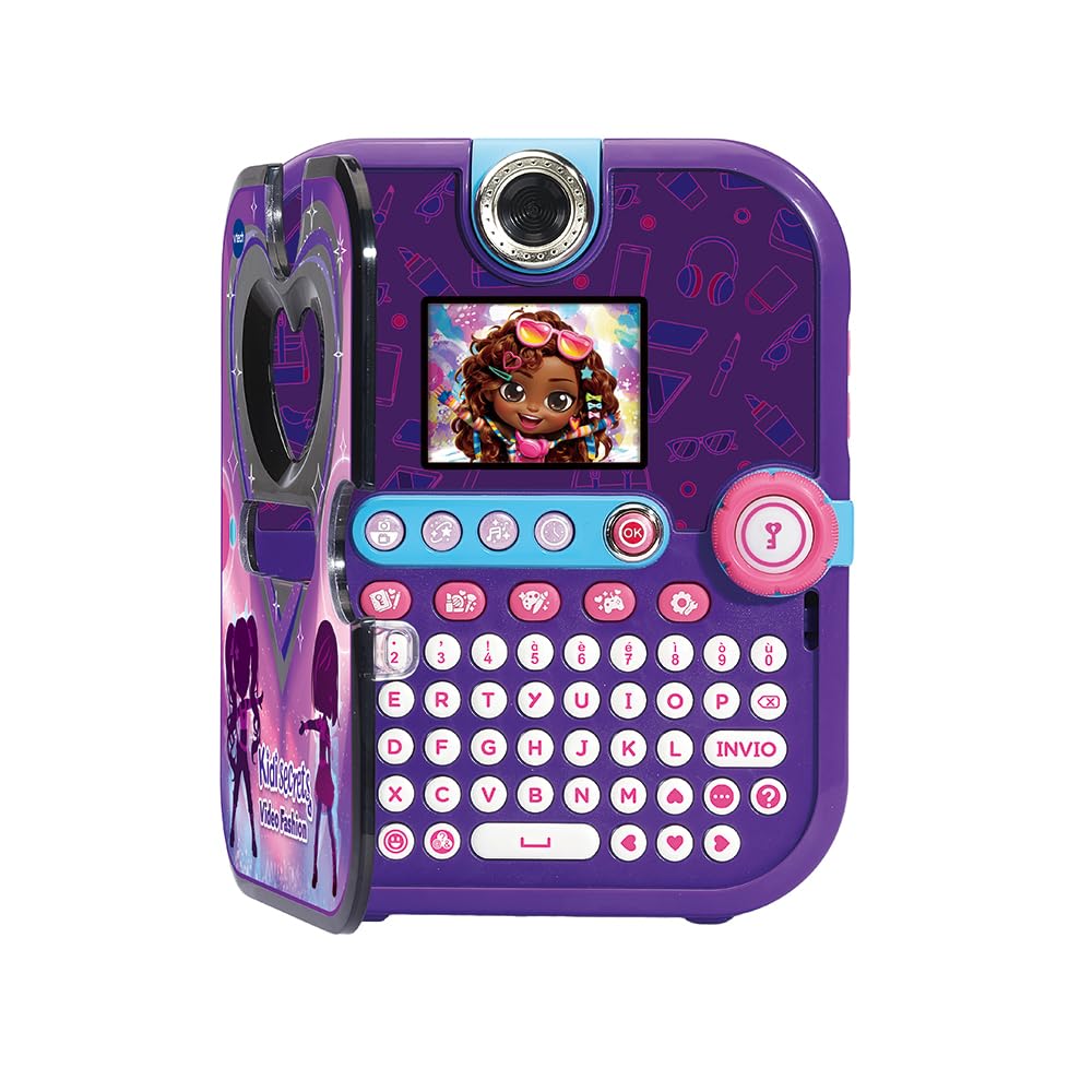 VTech KidiSecrets Video Fashion diario segreto nero elettronico