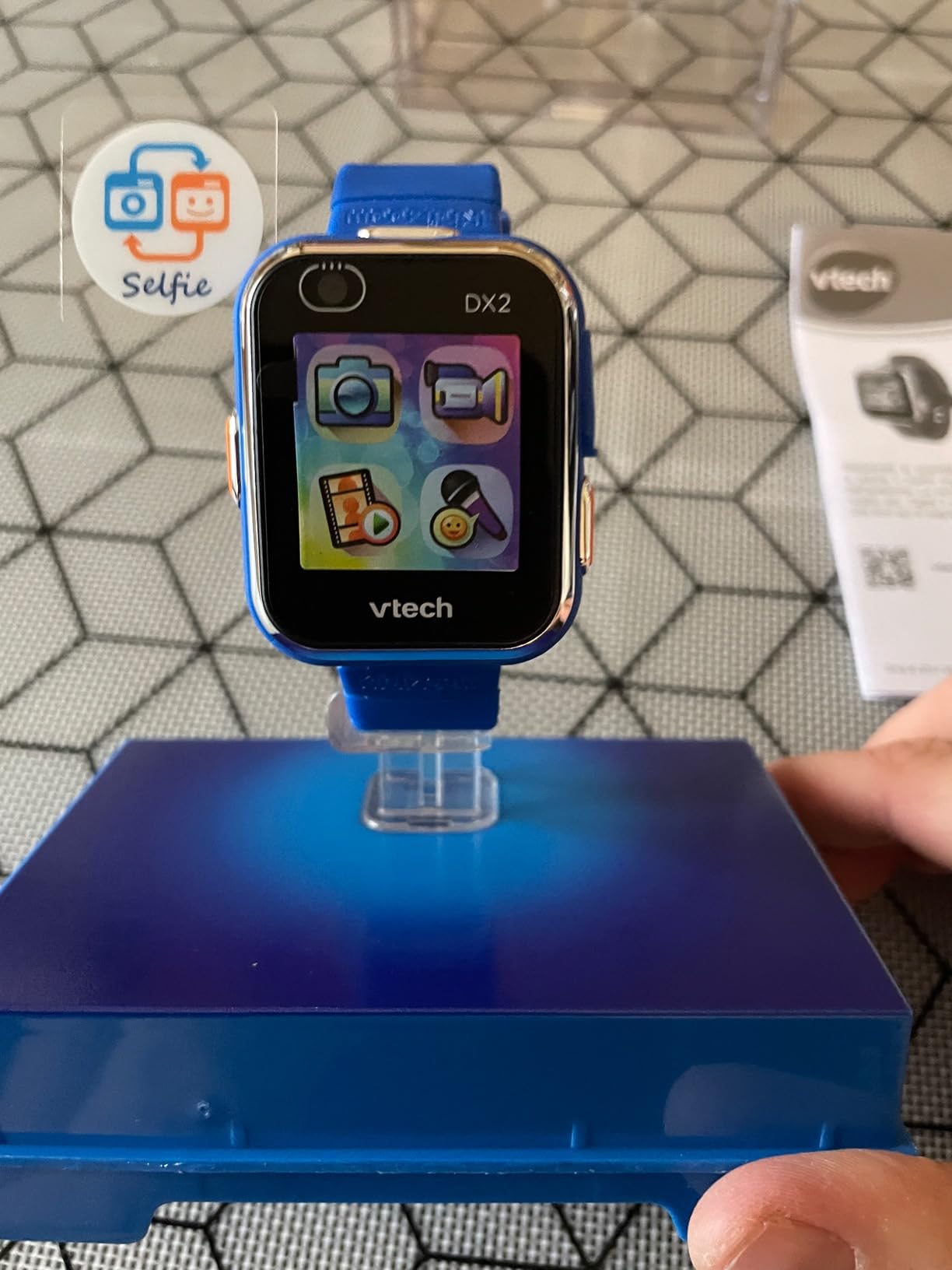 VTech Kidizoom Smartwatch DX2 smartwatch blu per bambini con doppia fotocamera