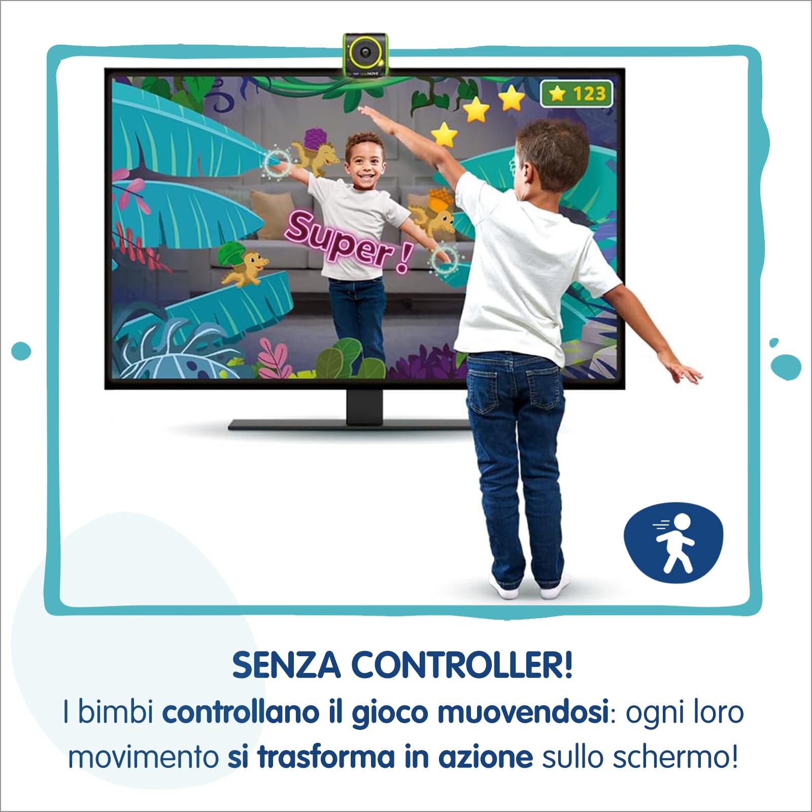 VTech Giocattoli 6 anni e + LeapMove Console TV interattiva senza controller