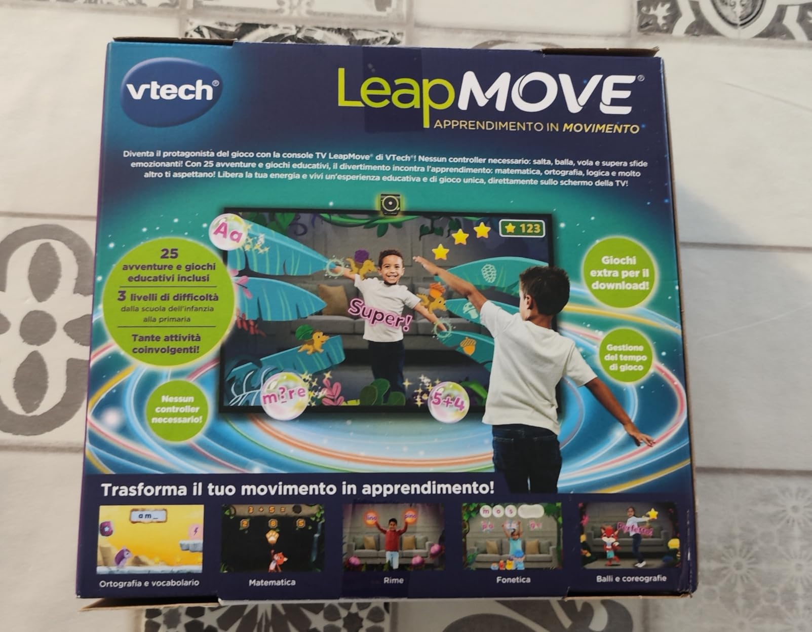 VTech Giocattoli 6 anni e + LeapMove Console TV interattiva senza controller