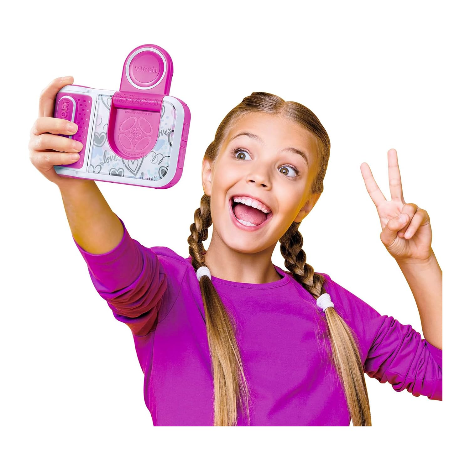 VTech Kidizoom Printcam fotocamera rosa con stampa istantanea