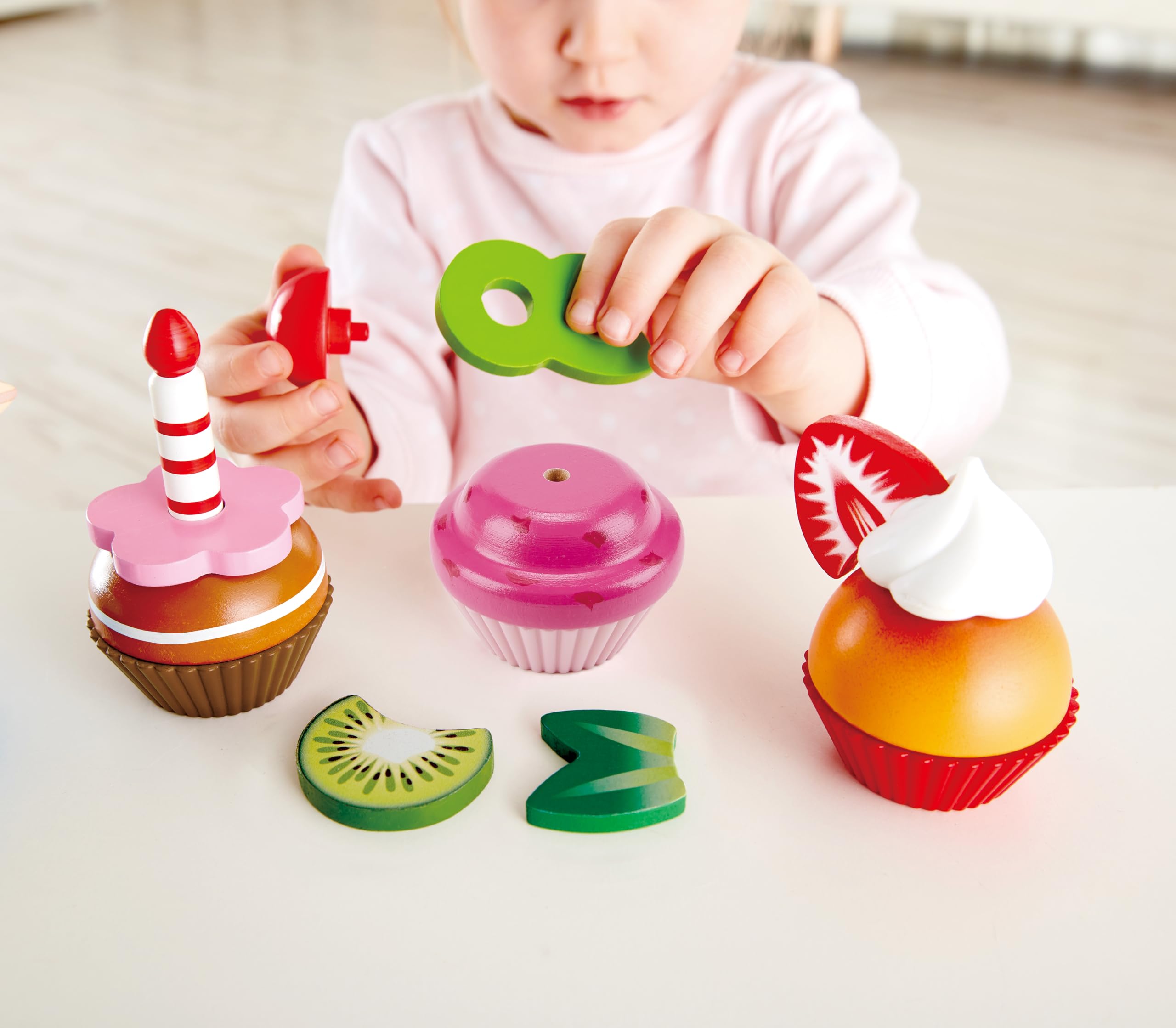 Hape Cucina e accessori Cupcake set da gioco 4 pezzi