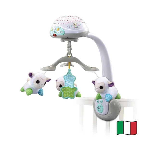 V-Tech Giocattoli 0-12 mesi Giostrina Dolci Pecorelle Musicale luce notturna
