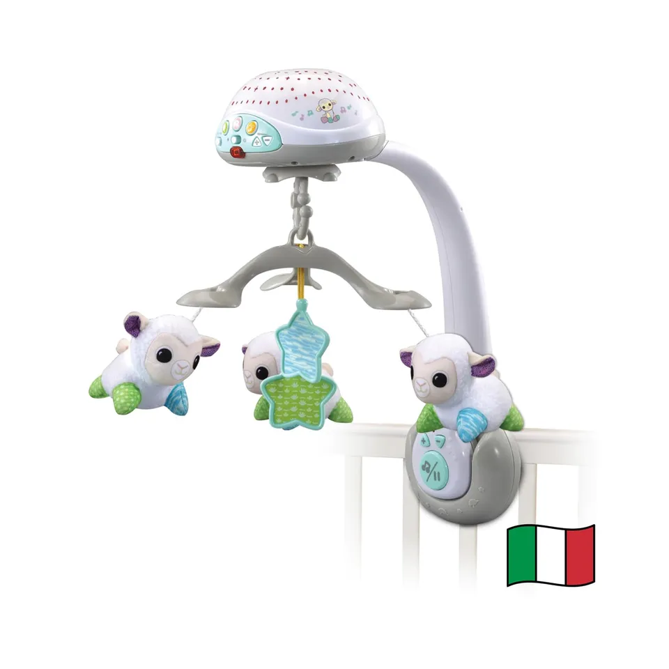V-Tech Giocattoli 0-12 mesi Giostrina Dolci Pecorelle Musicale luce notturna