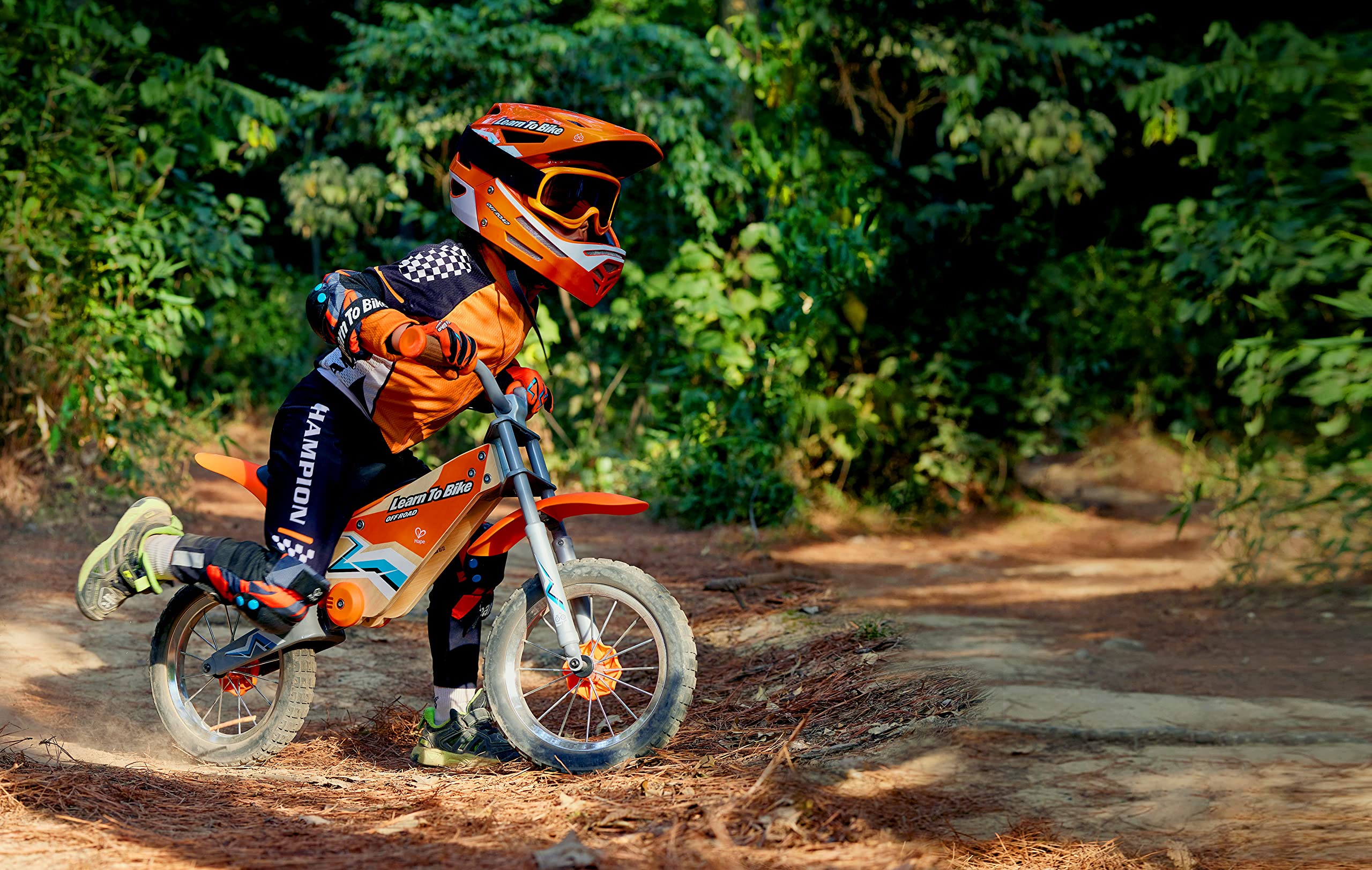 Hape Primi passi e bici Balance Bike da cross bici senza pedali in legno