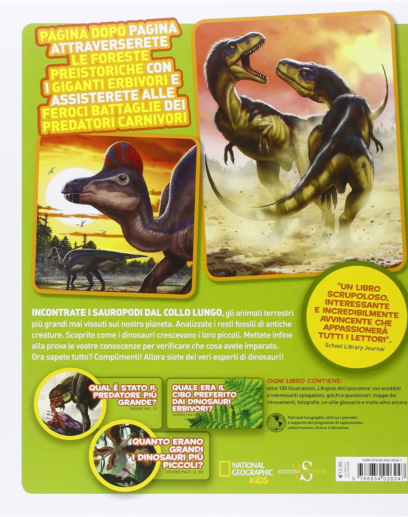 National Geographic Kids – Libri Tutto sui dinosauri. Ediz. illustrata libro