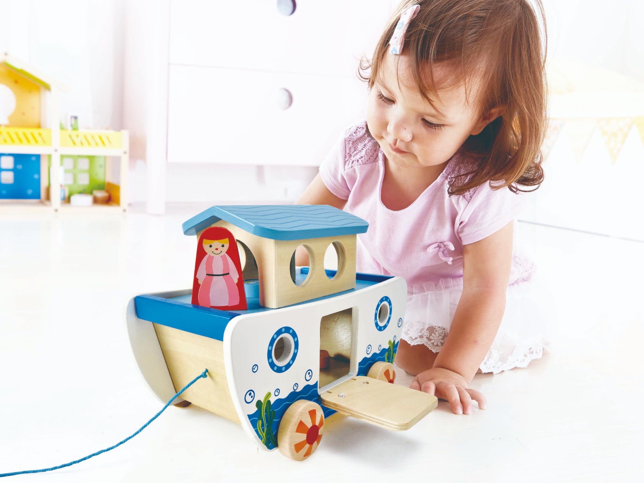 Hape Giocattoli educativi Arca di Noè gioco in legno forme