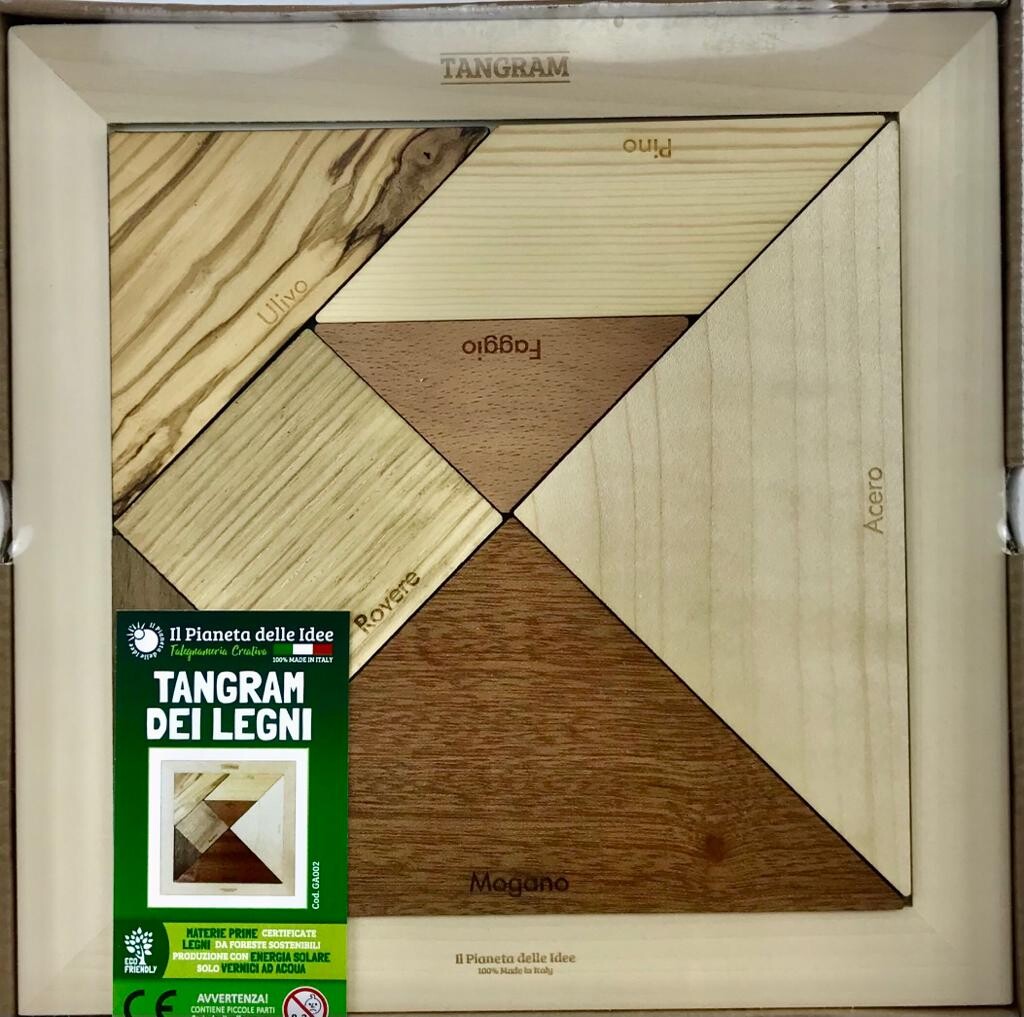 Il Pianeta delle idee Giocare Tangram dei Legni puzzle geometrico