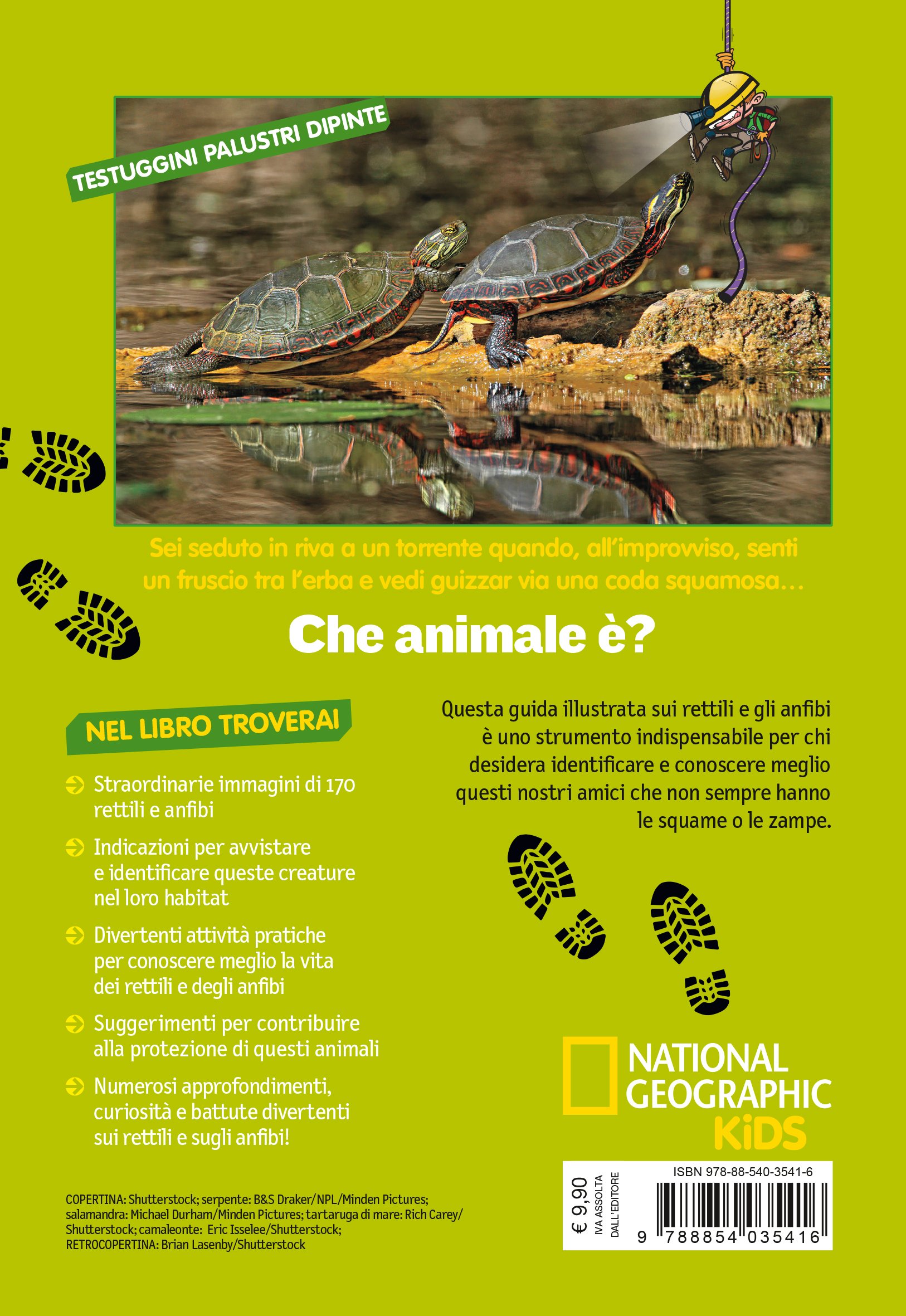 National Geographic National Geographic Kids – Libri Rettili e anfibi. Cerca l'avventura! Divertiti! Ediz. a colori libro