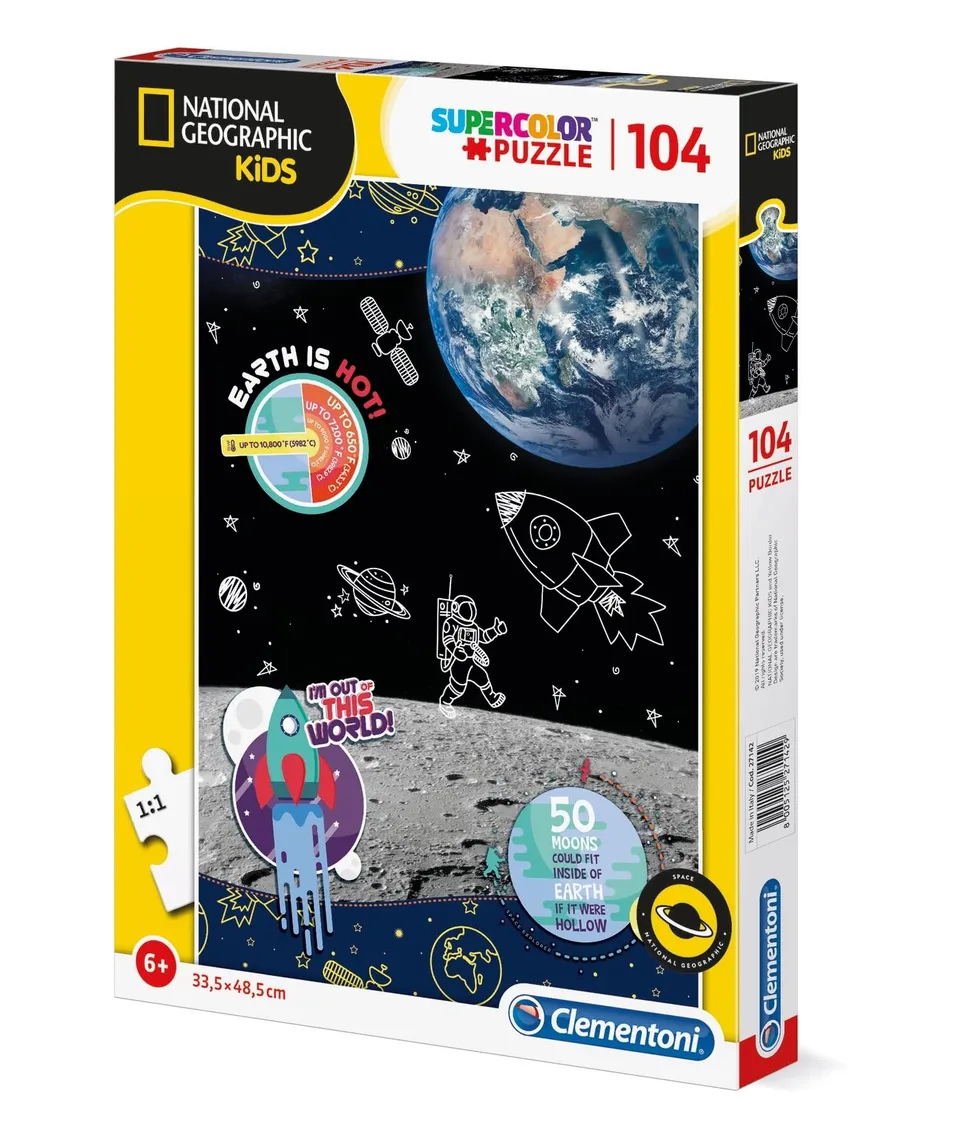 National Geographic Kids – Giochi e puzzle Space Explorer 27142 puzzle 104 pezzi