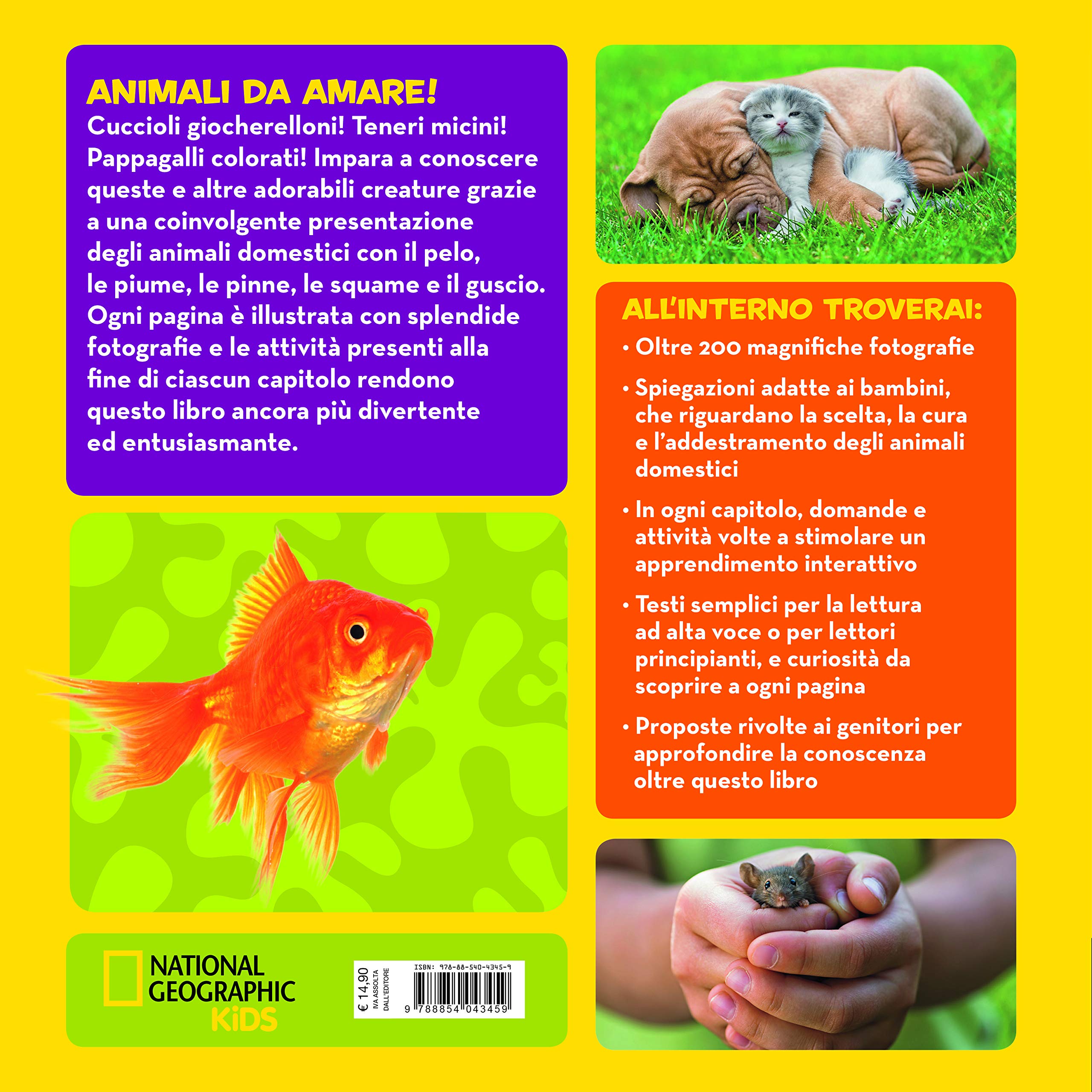 National Geographic Kids – Libri Il primo grande libro degli animali domestici