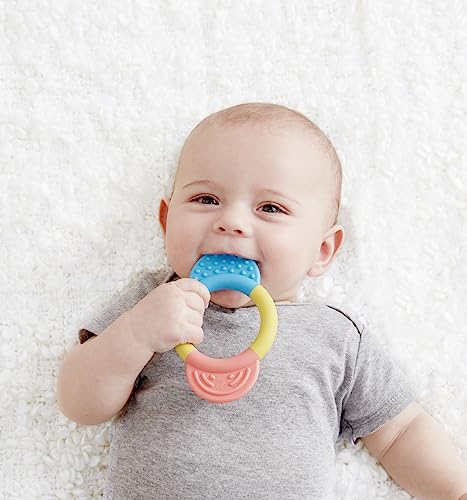 Hape Giocattoli per l'infanzia Anello da Masticare E0026 massaggiagengive