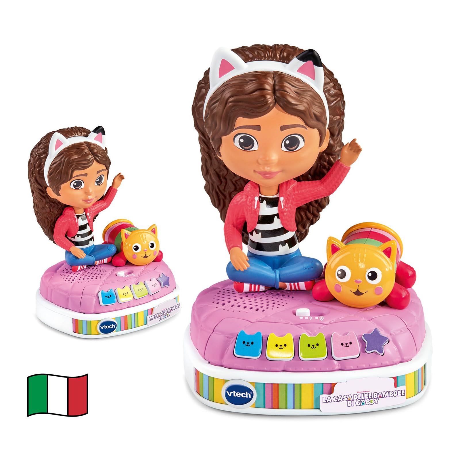 V-Tech Giocattoli 3-6 anni Racconta Storie Luminoso di Gabby raccontastorie interattivo