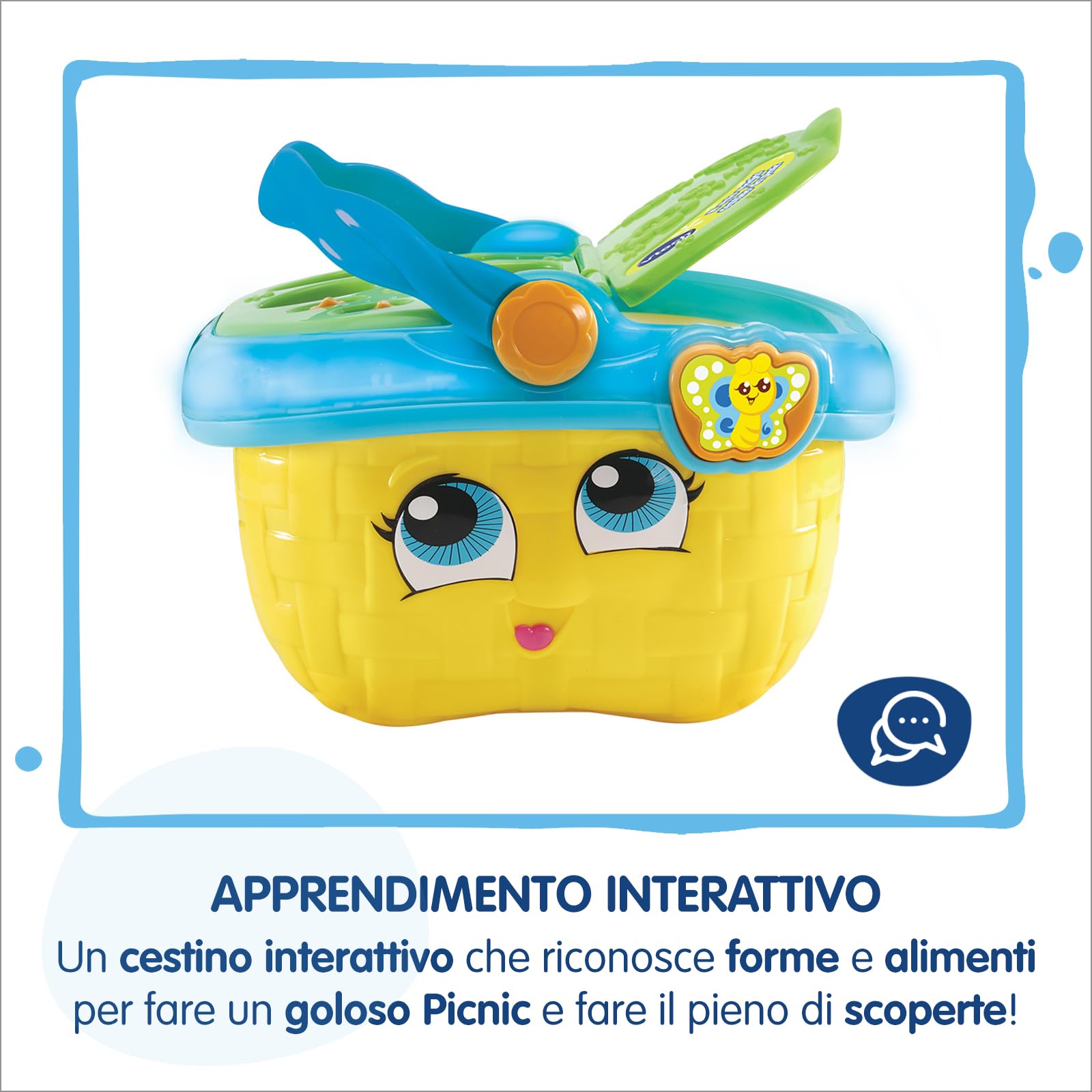 V-Tech Giocattoli 1-3 anni Il Mio Magico Cestino da Picnic gioco interattivo