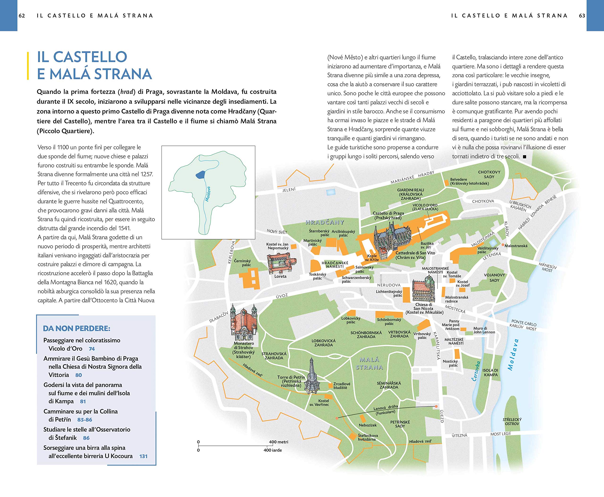 National Geographic Le Guide Traveler Praga e Repubblica Ceca guida con mappa estraibile