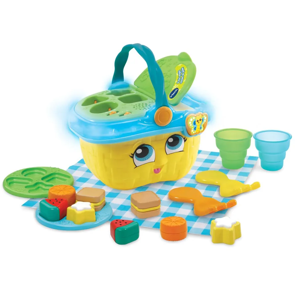 V-Tech Giocattoli 1-3 anni Il Mio Magico Cestino da Picnic gioco interattivo