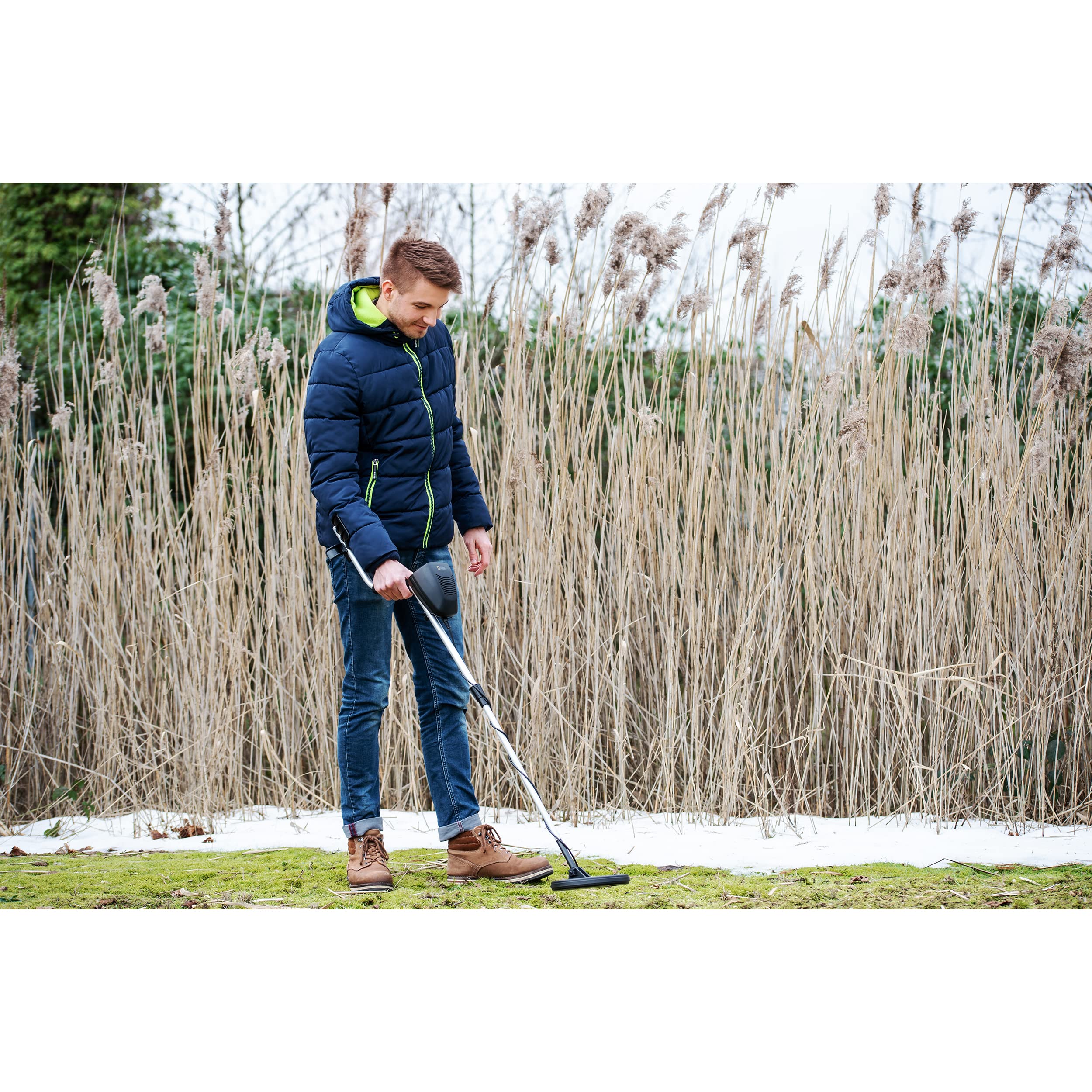 National Geographic Kit scientifici e di scoperta Metal detector cercametalli LCD 100-125 cm