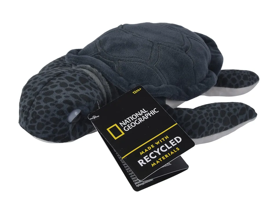 National Geographic Peluche e figurine Tartaruga peluche 25 cm riciclato