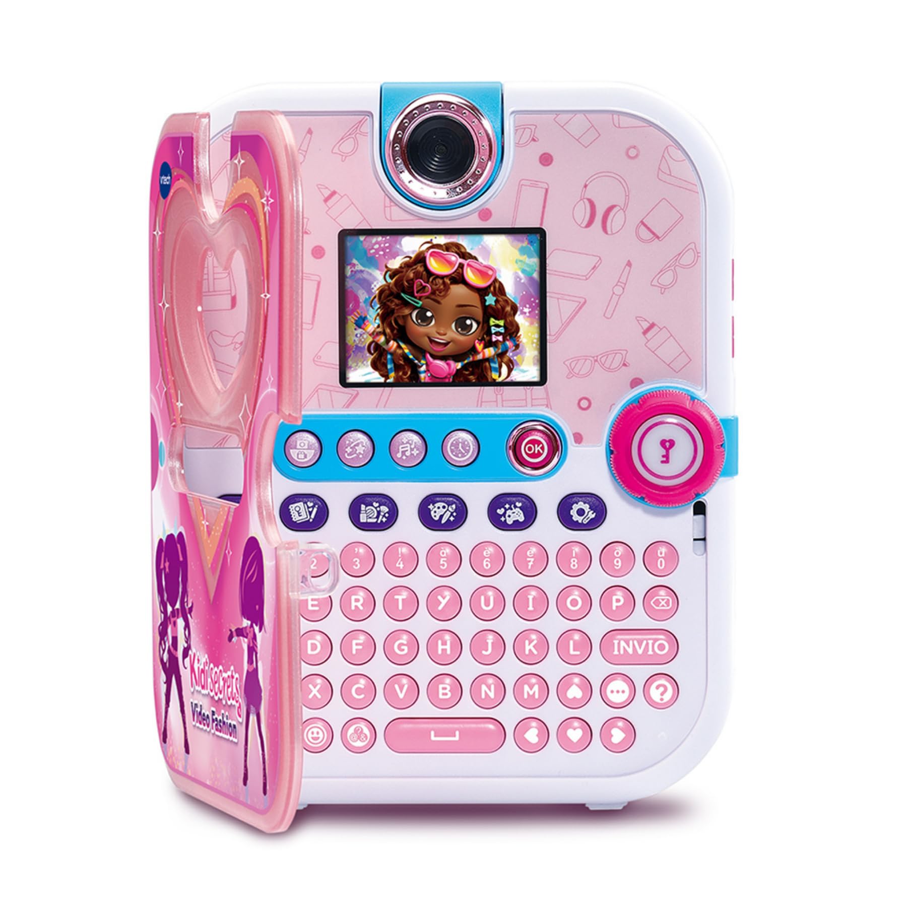VTech KidiSecrets Video Fashion diario segreto rosa elettronico